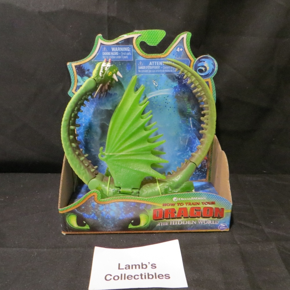 How to train your Dragon 3 The Hidden World Barf & Belch zippleback dragon toy